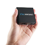 HDMI розгалужувач на 2 порти HDMI SPLITTER 1 in 2, HDMI спліттер, фото 6