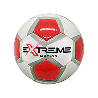 Мяч футбольный CE-102533, №5, PVC, 320 грамм, Диаметр 21,3 (Красный) un