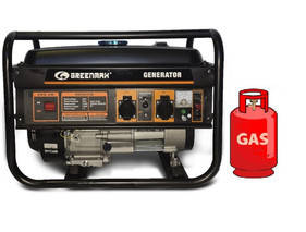 Газобензинові генератори GREENMAX