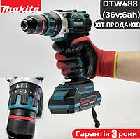 Аккумуляторный Ударный Шуруповерт-дрель Makita (Румыния)DTW 488 (36V 6A) НОВАЯ МОДЕЛЬ ГАРАНТИЯ 36 МЕСЯЦЕВ