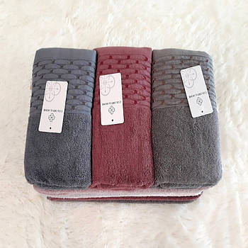 Рушник махровий для рук Роса, 30х70см.