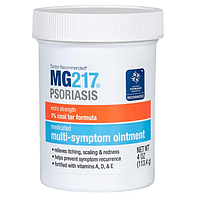 Мазь від псоріазу та себореї MG217 Psoriasis Ointment 2% Coal Tar 113.4 г