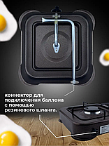 Плита газова Domotec MS-6601 1кф. (Сірий) ART:4062 - 10881, Газова плитка одноконфорочна, фото 3