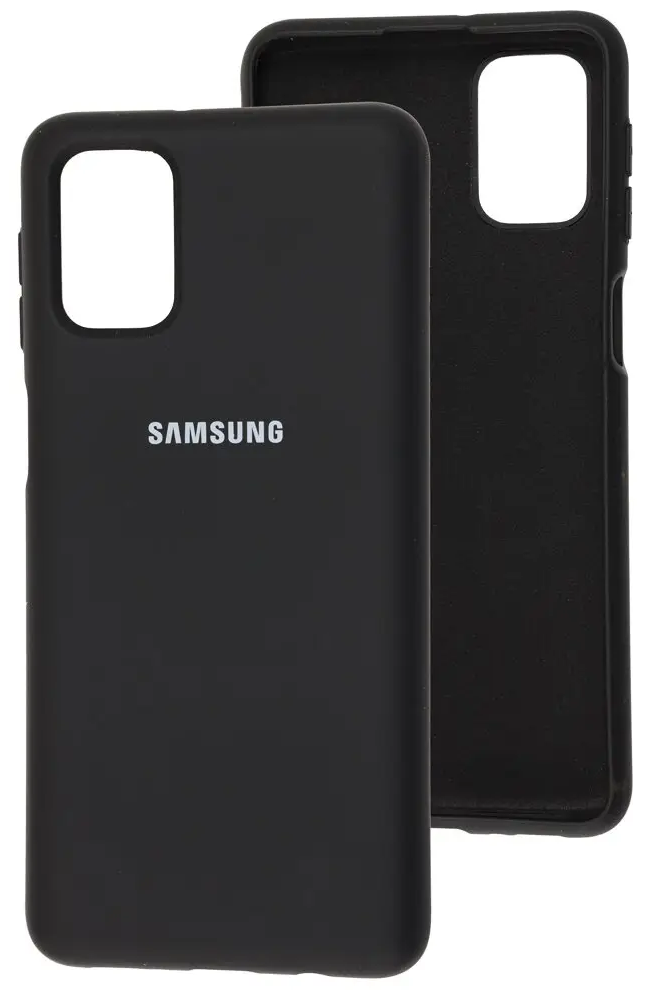 Чохол силіконовий для Samsung S10 Lite Silicone Case Full (Чорний)