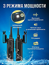 Рація Baofeng UV-9R Plus (IP67, 8w, III режиму потужності) радіостанція портативна, фото 4