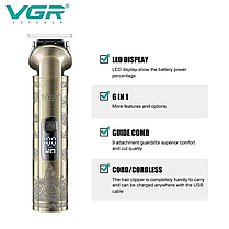 Машинка для стрижки волосся VGR V 109 6in1 (40), Набір для стрижки волосся, фото 2