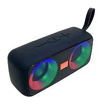 Портативна колонка TiG MB 051 BT, Bluetooth колонка з підсвічуванням, фото 5