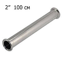 Царга нержавіюча сталь 2" 100 см