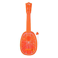 Іграшкова гітара Фрукти Bambi 8195-4 пластикова (Апельсин) un