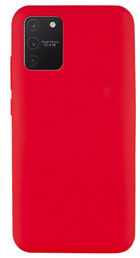 Чохол силіконовий для Samsung S10 Lite Silicone Case Full (Червоний)