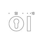 Накладка Colombo CD 43 кл мат.зол Libra, Madi, Pegaso, Taipan