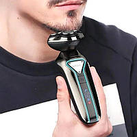 Бездротова бритва для гоління, Машинка для видалення волосся на обличчі, Електро бритва чоловіча, DGT