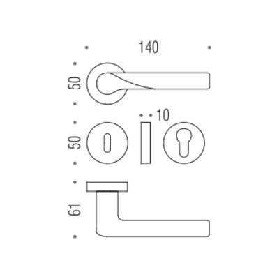 Ручка Colombo Libra зол кл, фото 1