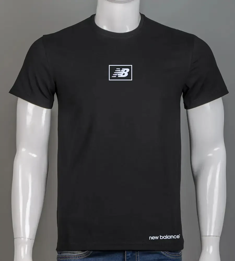 Футболка чоловіча New Balance Чорний 2410м, L (1шт)