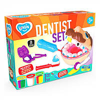 Набір для креативної творчості з тістом "Dentist Set TM Lovin 41193, 8 аксесуарів un