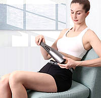Вибрационно ударный массажер для плеч и тела Soulima (Польша), Портативный ручной мышечный массажер, DGT