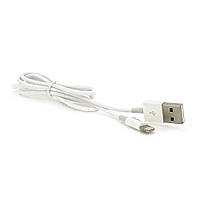 Кабель iKAKU YUANZHUANG charging data cable series for iphone, White, длина 1м, 2,4А, BOX i