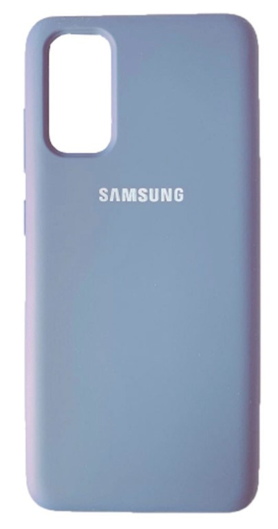 Чохол силіконовий для Samsung S20 Silicone Case Full (Бузковий)