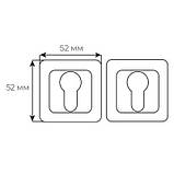 Накладка COMIT Moderno кл лак. ант.латунь, фото 4