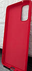 Чохол силіконовий для Samsung  S20 Silicone Case Full (Червоний), фото 4