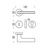Ручка Colombo Gira хром R ф/з, фото 3