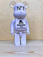 Статуэтка Bearbrick 28 см Дизайнерская игрушка Беарбрик NEIGHBORHOOD Фигурка для интерьера Беарбик