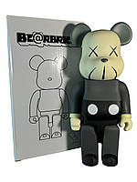 Статуэтка Bearbrick 28 см Дизайнерская игрушка Беарбрик KAWS Фигурка для интерьера медведь Беарбик