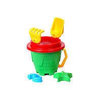 Іграшка "Набір Замок" ТехноК 2278TXK для ігор з піском (Зелений) un