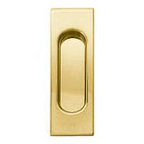 Ручка на раздв. дверь Fimet 3663A F01 пол.латунь, фото 3