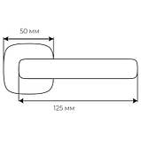 Ручка Fimet 168-213 F05 Ice мат хром R ф/з, фото 4