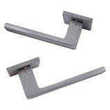 Ручка Fimet 168-213 F05 Ice мат хром R ф/з, фото 8