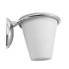 Colombo B2602 VivaСклянка підвісна хром / кераміка