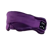 Маска для сна Infinity Luxury Silk Sleep 3D Violet Bluetooth 5.0 размер S