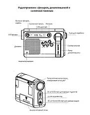Портативный Power Bank с динамо машиной солнечной панелью радиоприемником фонарем сиреной с USB-зарядкой, фото 2