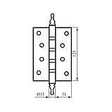 Завіса Antique Collection AC05 мат кофе універс. 4 подш, фото 5