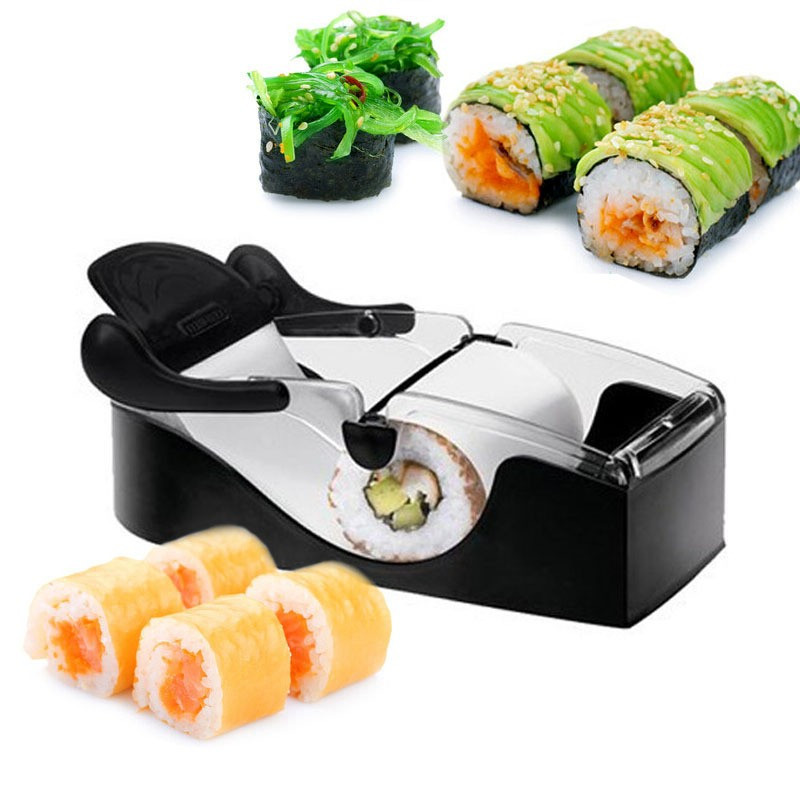 Прибор для приготовления суши и роллов Perfect Roll Sushi! Машинка для закрутки суши и роллов! - фото 2 - id-p2196403179