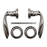 Ручка Fimet 177-258 F99 Anna Essence ант срібло R ф/з, фото 4