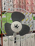 Вентилятор підлоговий King Rex Crown 3 швидкості 40 W FS-1602-1, фото 5