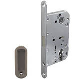 Механізм замка магнітний Comit мц 85мм + відповідна планка хром, фото 4