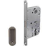 Механізм замка магнітний Comit мц 85мм + відповідна планка хром, фото 5