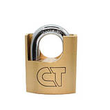 Замок навісний Comit 60 мм латунний напівзакритий (амбарний) 3 кл, фото 2