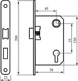 Механізм BRUNO 968-55 хром, фото 4