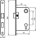Механізм BRUNO 968-55 хром, фото 5