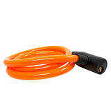 Велосипедний замок Comit 1000 d 11mm 2 кл помаранчевий, фото 2
