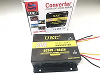 Преобразователь DC/DC 24v-12v инвертор 20A понижающий авто Converter