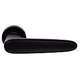 Дверна ручка на розетці RDA Idea чорний / чорний матовий R ф/з, фото 9