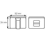 Накладка Tupai 3045 вж хром матовий, фото 5