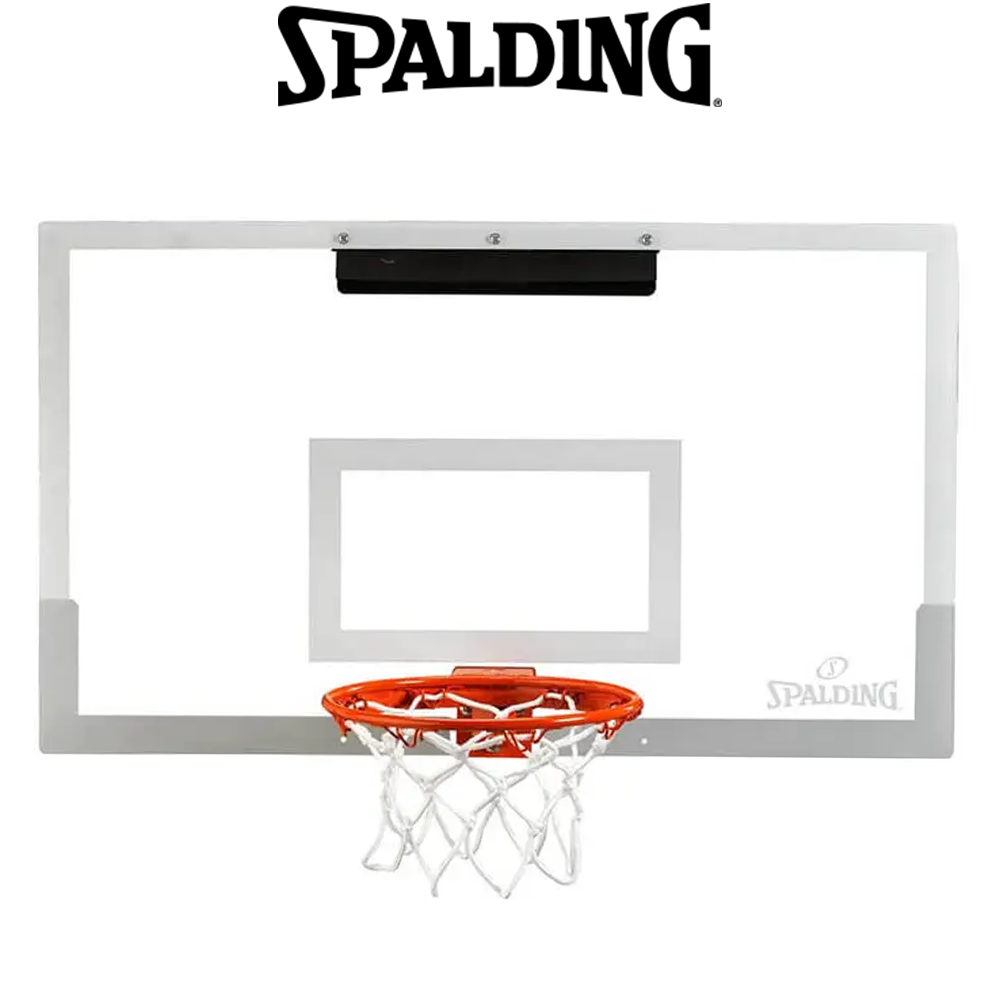 Міні-щит дитячий баскетбольний щит баскетбольний дитячий Spalding Mini Arena Slam 180° Pro 71x42 см