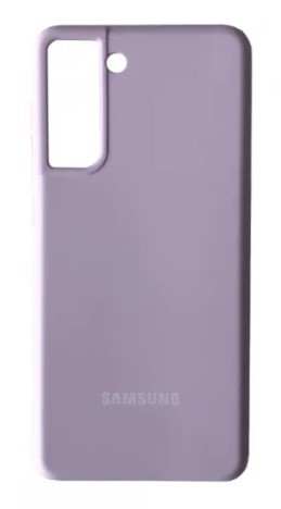 Чохол силіконовий для Samsung S21 FE Silicone Case Full (Бузковий)