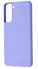 Чохол силіконовий для Samsung  S21 FE Silicone Case Full (Бузковий), фото 3
